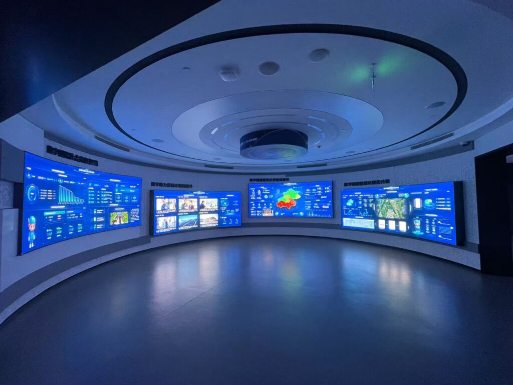 Beijing Electric Power: Digital Exhibition Hall with CLT LM Series Curved LED Display