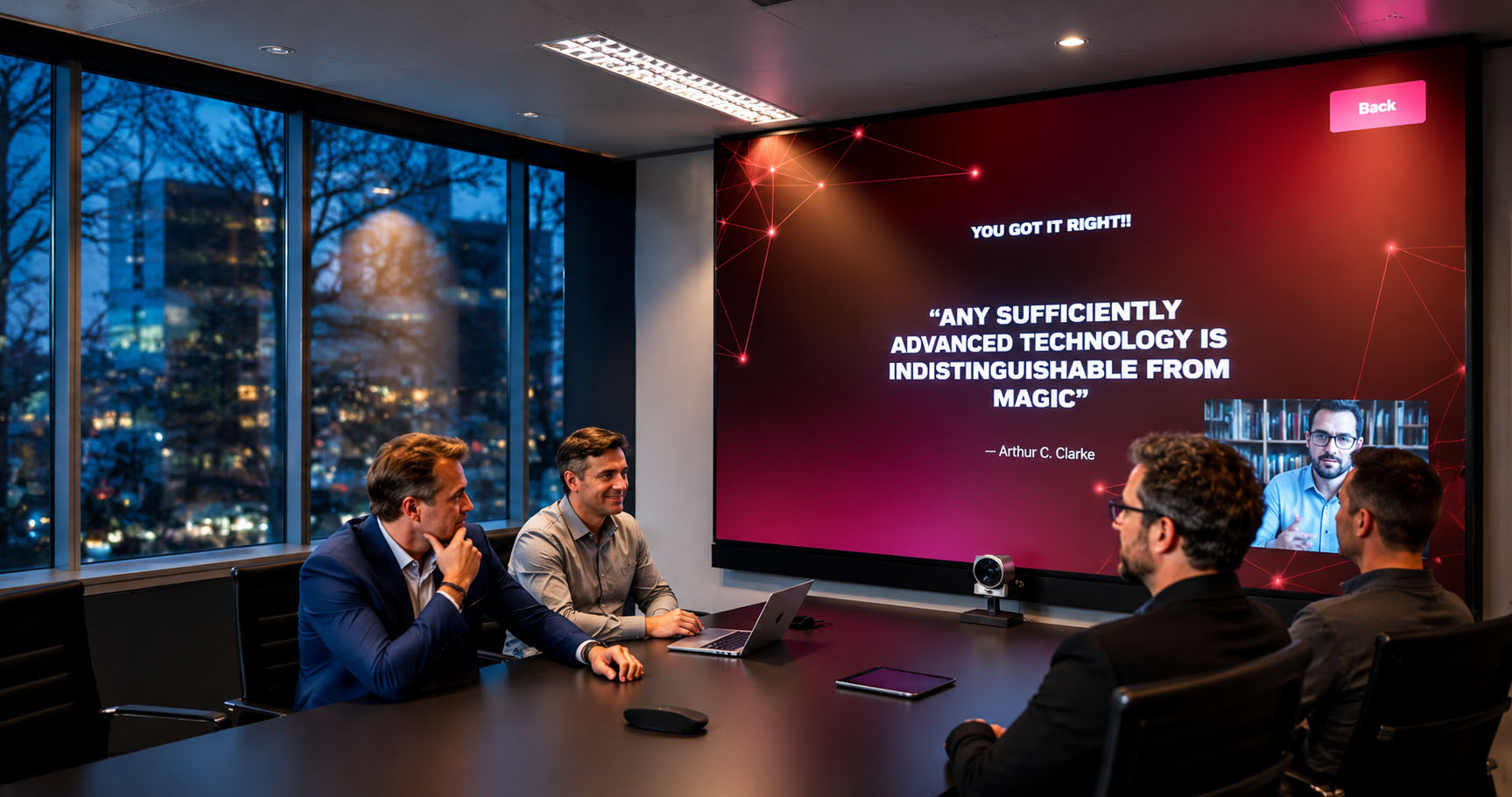 Executive Boardroom & C-Suite Meeting Suite