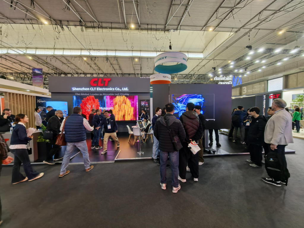 CLT-LED Shines at ISE 2025 with Globally Debuted Innovative Mobile LED Display Products