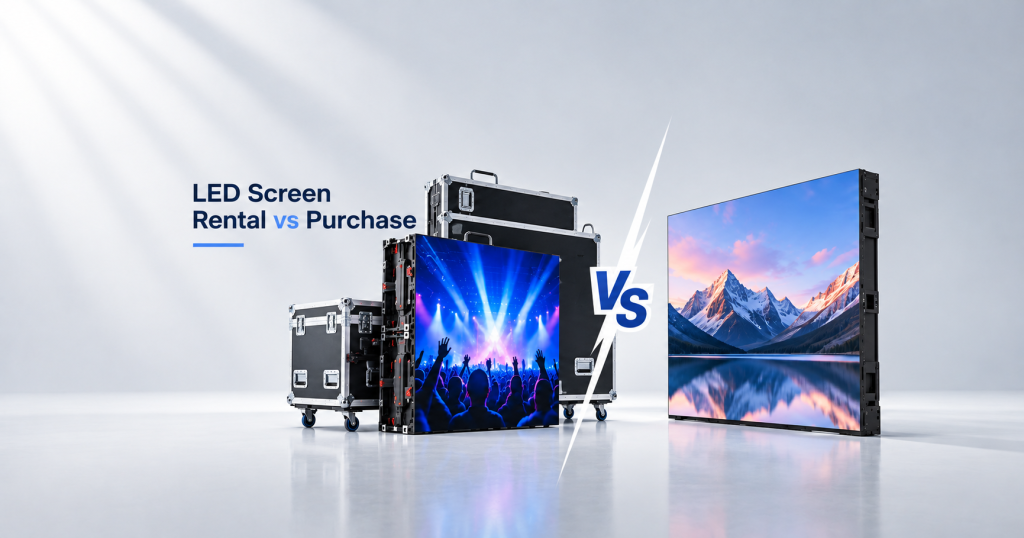LED Screen Rental vs. Purchase: Which Option Makes More Sense for Your Business?