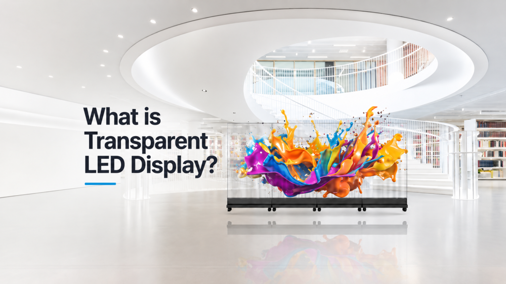 What Is a Transparent LED Display?