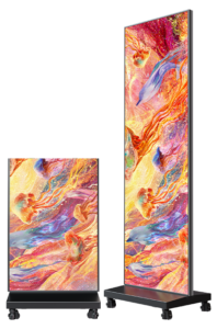 X-Poster Std 2 Double-sided Foldable LED Poster Display