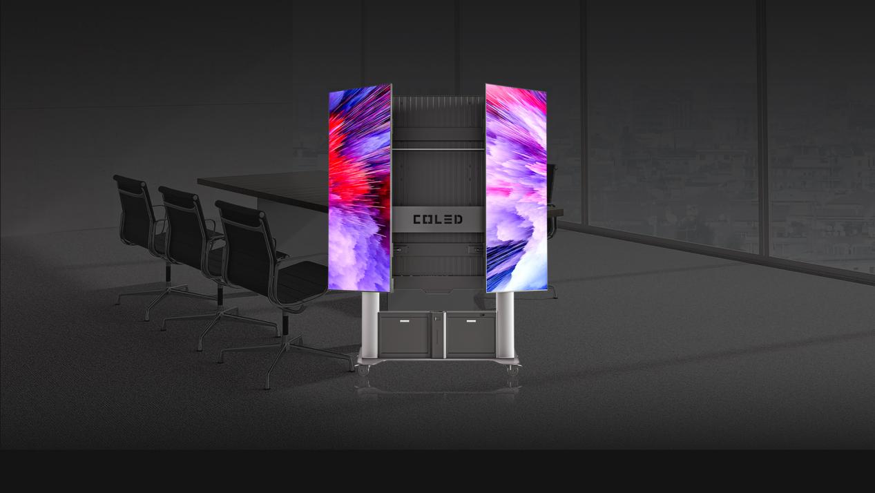 F-Board A Foldable Automatic Lifting All-in-One LED Display Banner Poster
