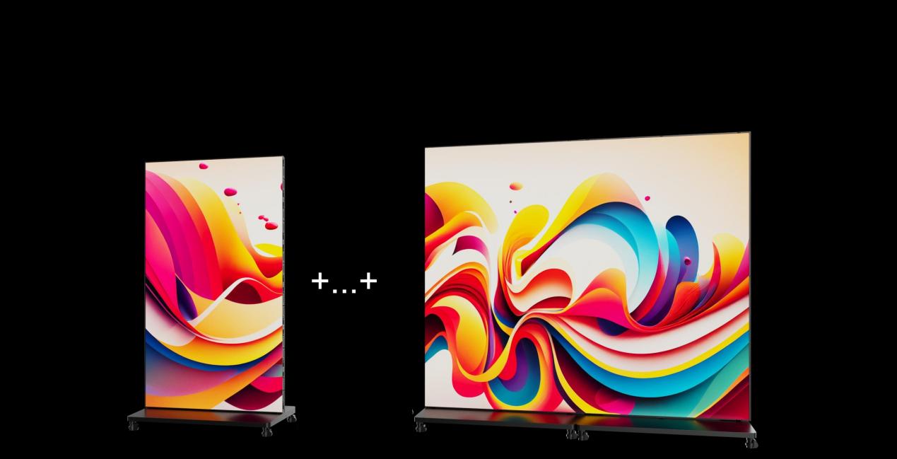 M³ View Liftable and Foldable Modular LED Display Thumb 4