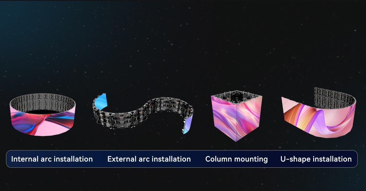 RC&RF Series Flexible Indoor and Outdoor Rental LED Display Thumb 5