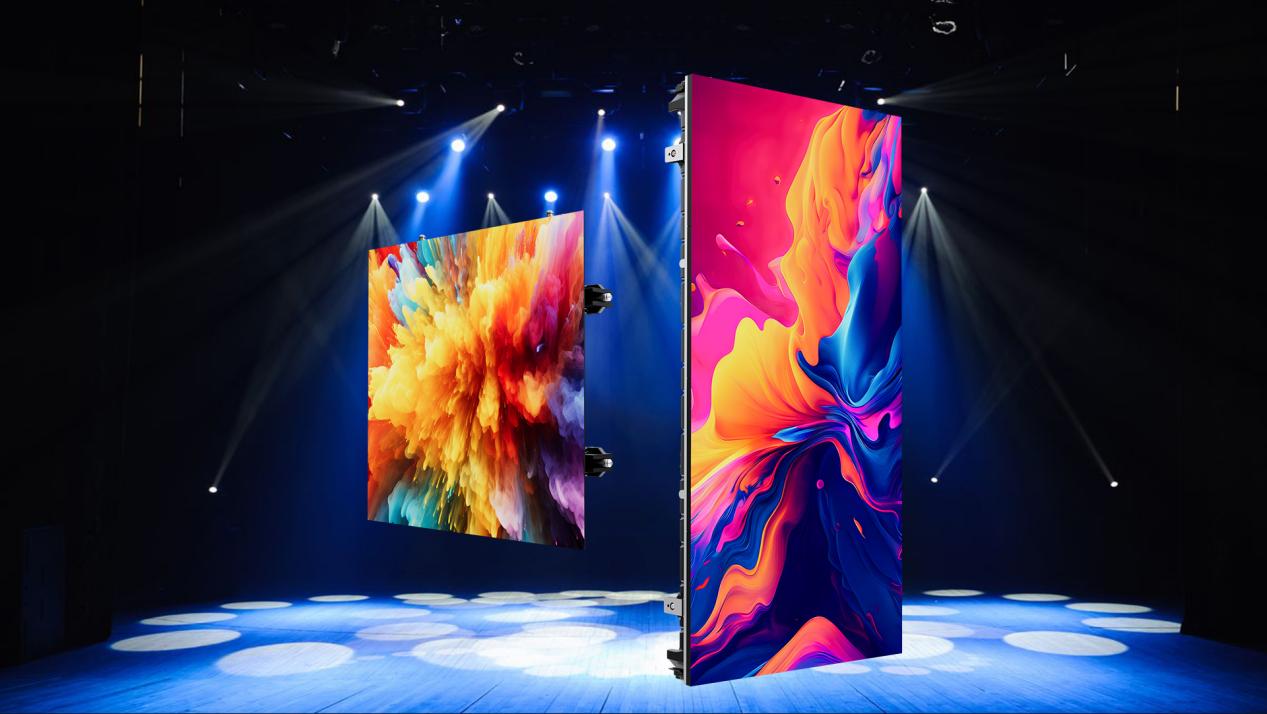 RC&RF Series Flexible Indoor and Outdoor Rental LED Display Banner Poster