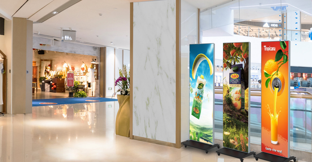 X-Poster Pro Portable LED Poster Display Banner Poster