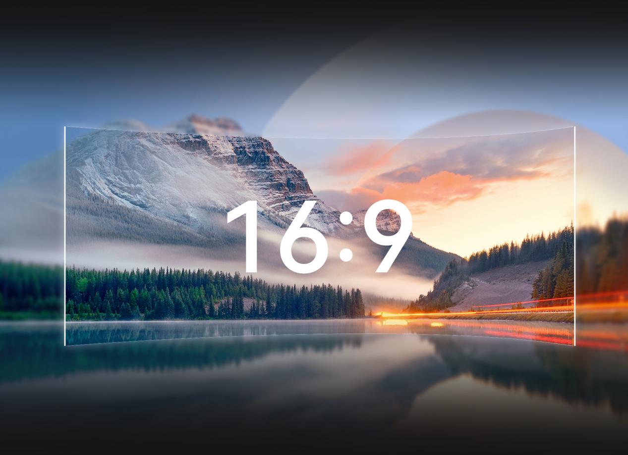 Optimized 16:9 Display Ratio