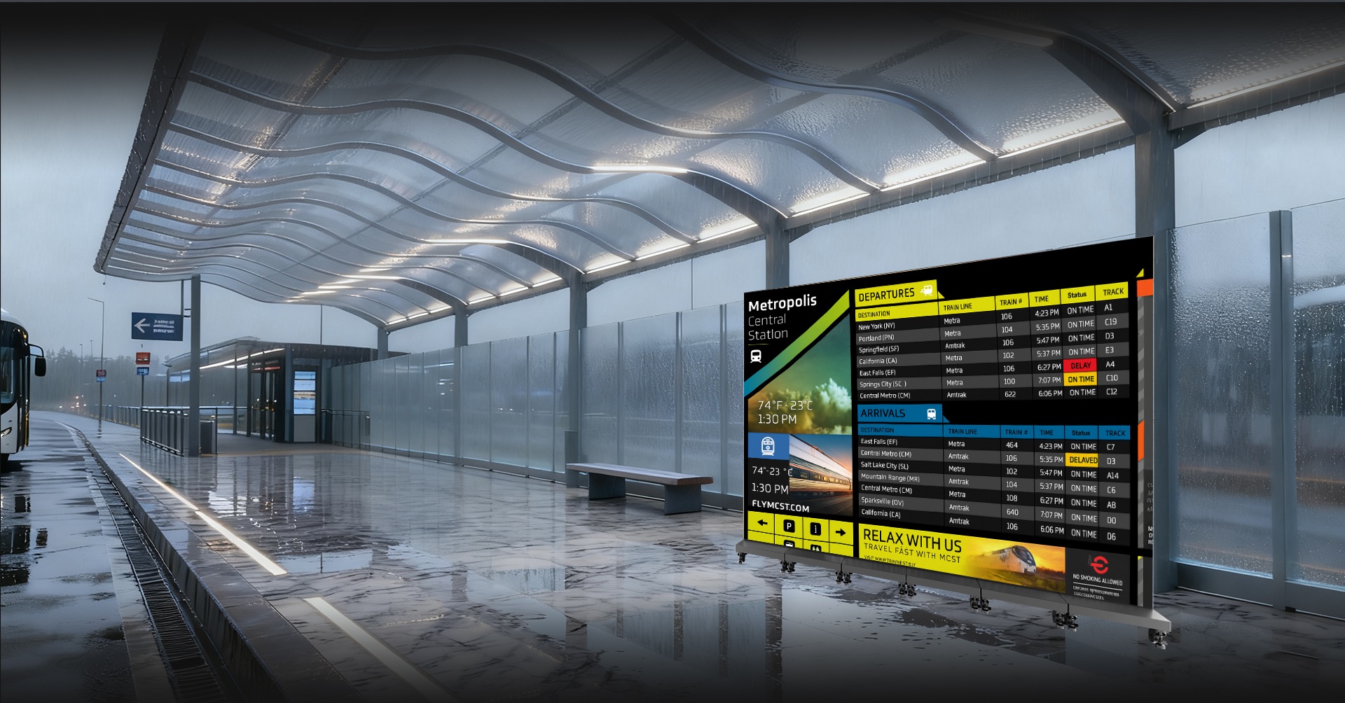 X-Poster AW Outdoor LED Poster Display Thumb 2