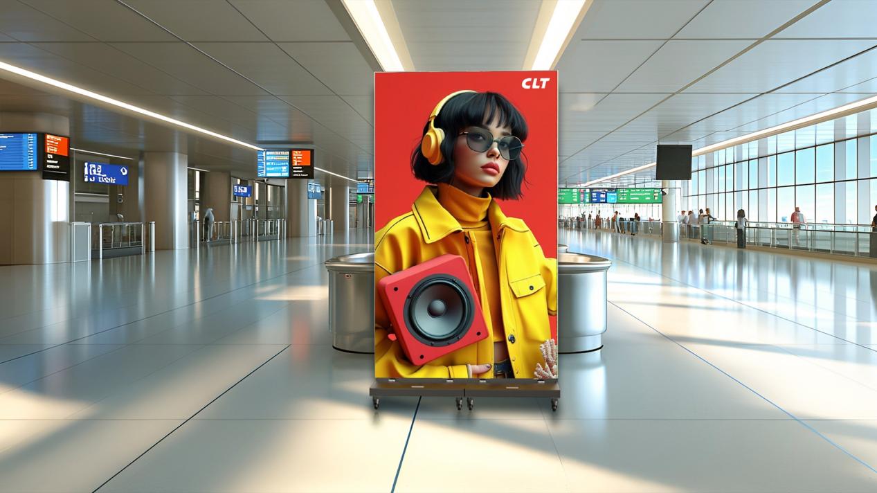 X-Poster TF Dual-folding LED Poster Display Banner Poster