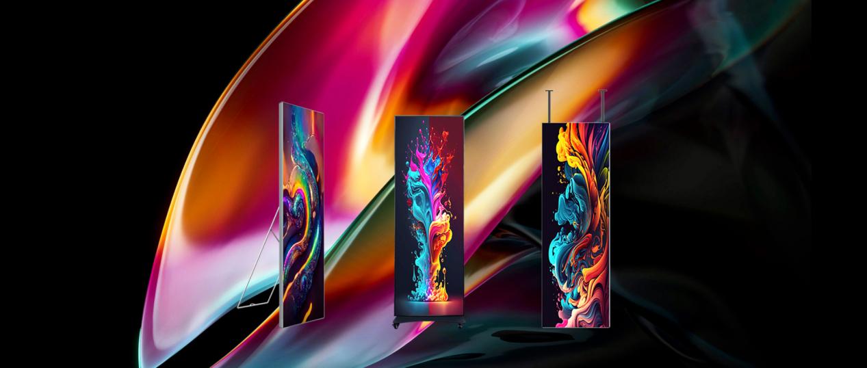 X-Poster Std 2 Double-sided Foldable LED Poster Display Thumb 5
